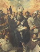 HERRERA, Francisco de, the Elder, St Basil Dictating His Doctrine (mk05)